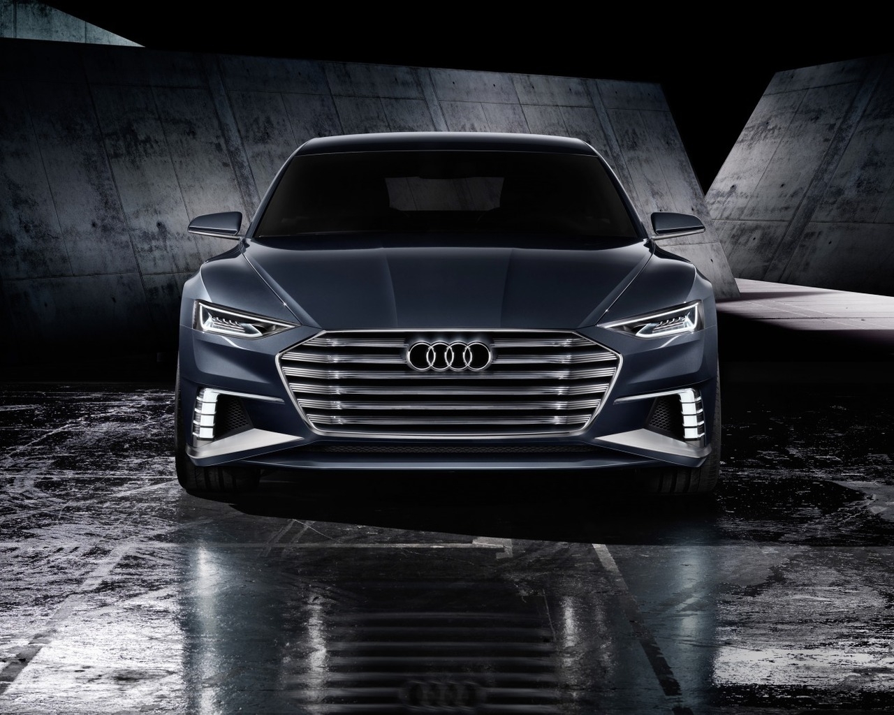 Audi Prologue Avant Front View for 1280 x 1024 resolution