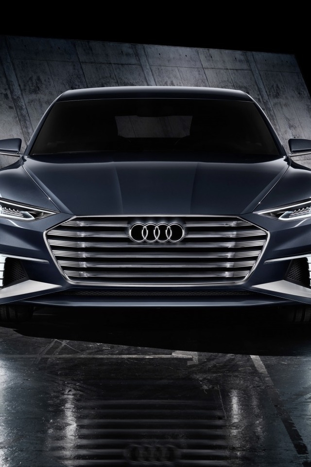 Audi Prologue Avant Front View for 640 x 960 iPhone 4 resolution