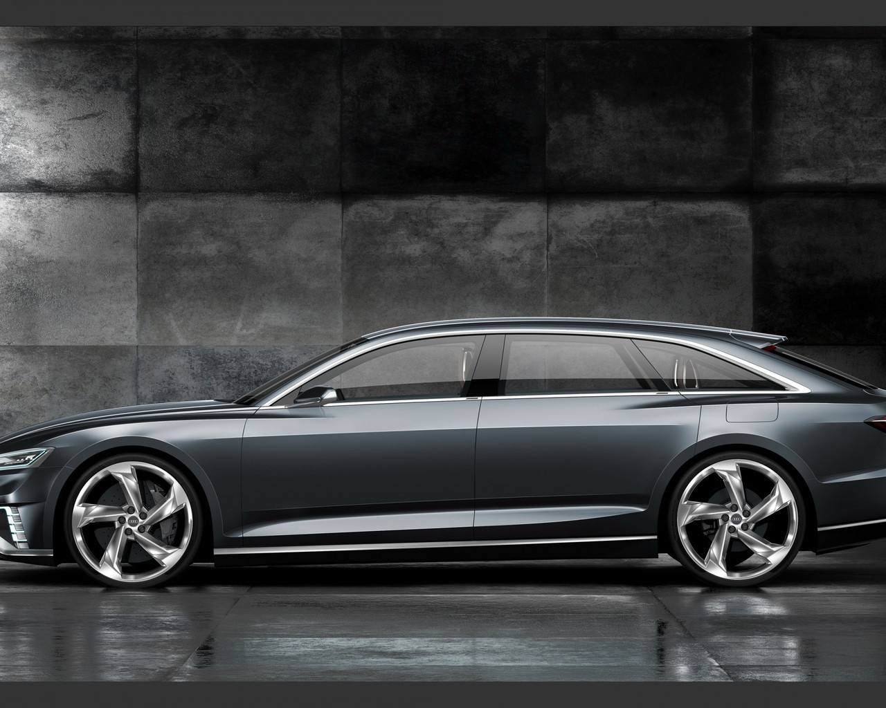 Audi Prologue Side View for 1280 x 1024 resolution