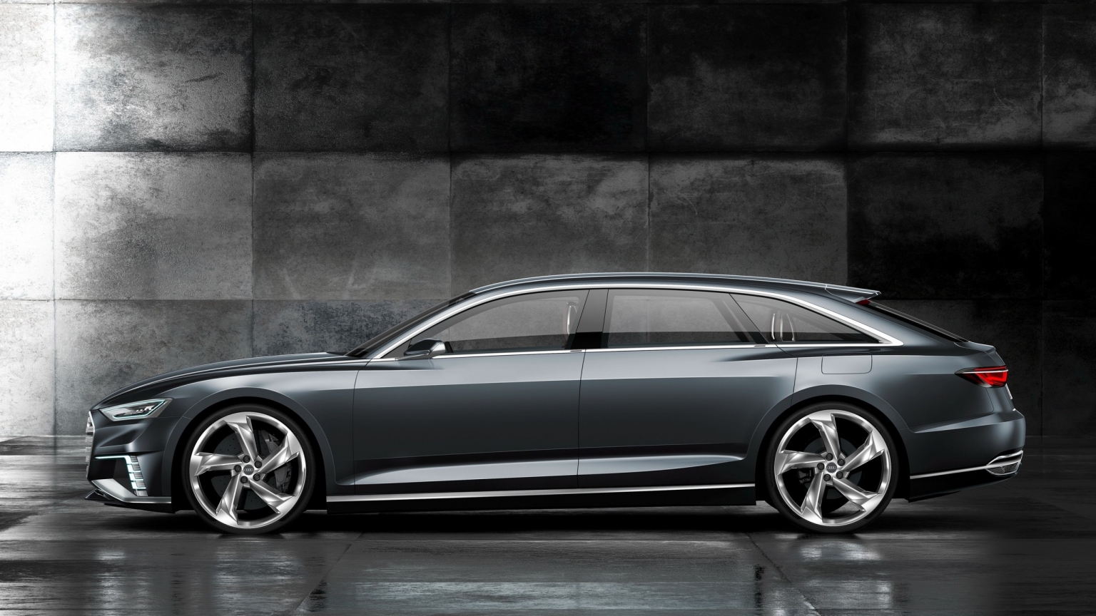 Audi Prologue Side View for 1536 x 864 HDTV resolution
