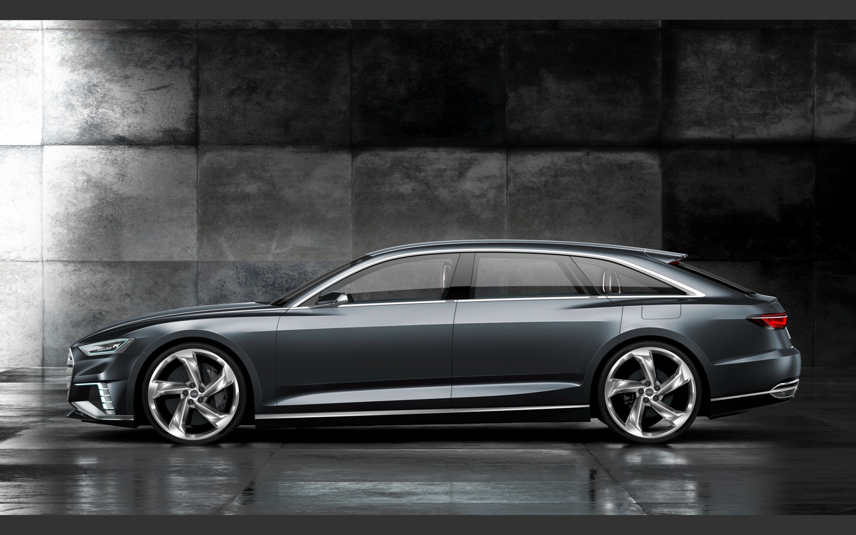 Audi Prologue Side View for 1680 x 1050 widescreen resolution