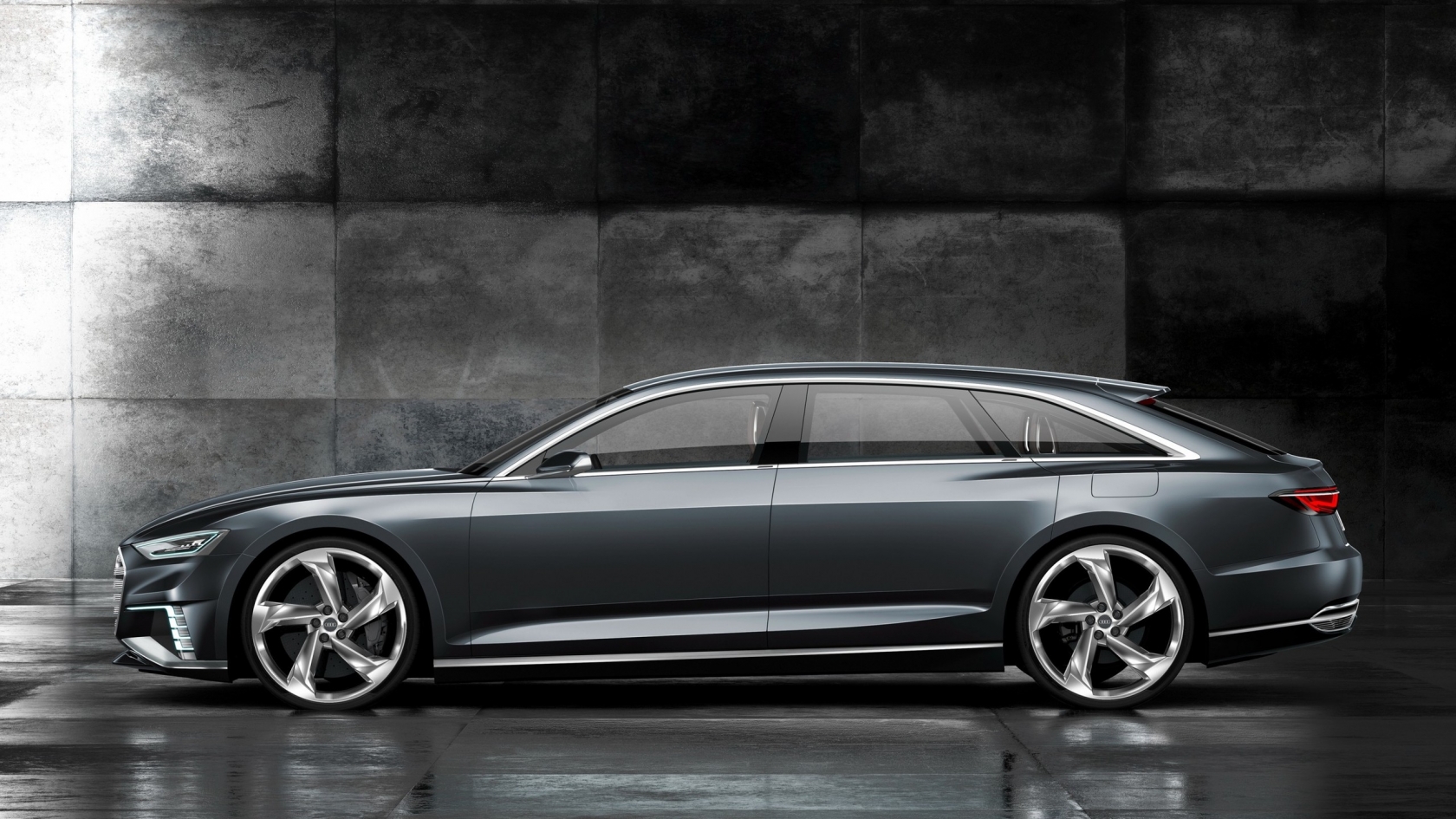Audi Prologue Side View for 1680 x 945 HDTV resolution