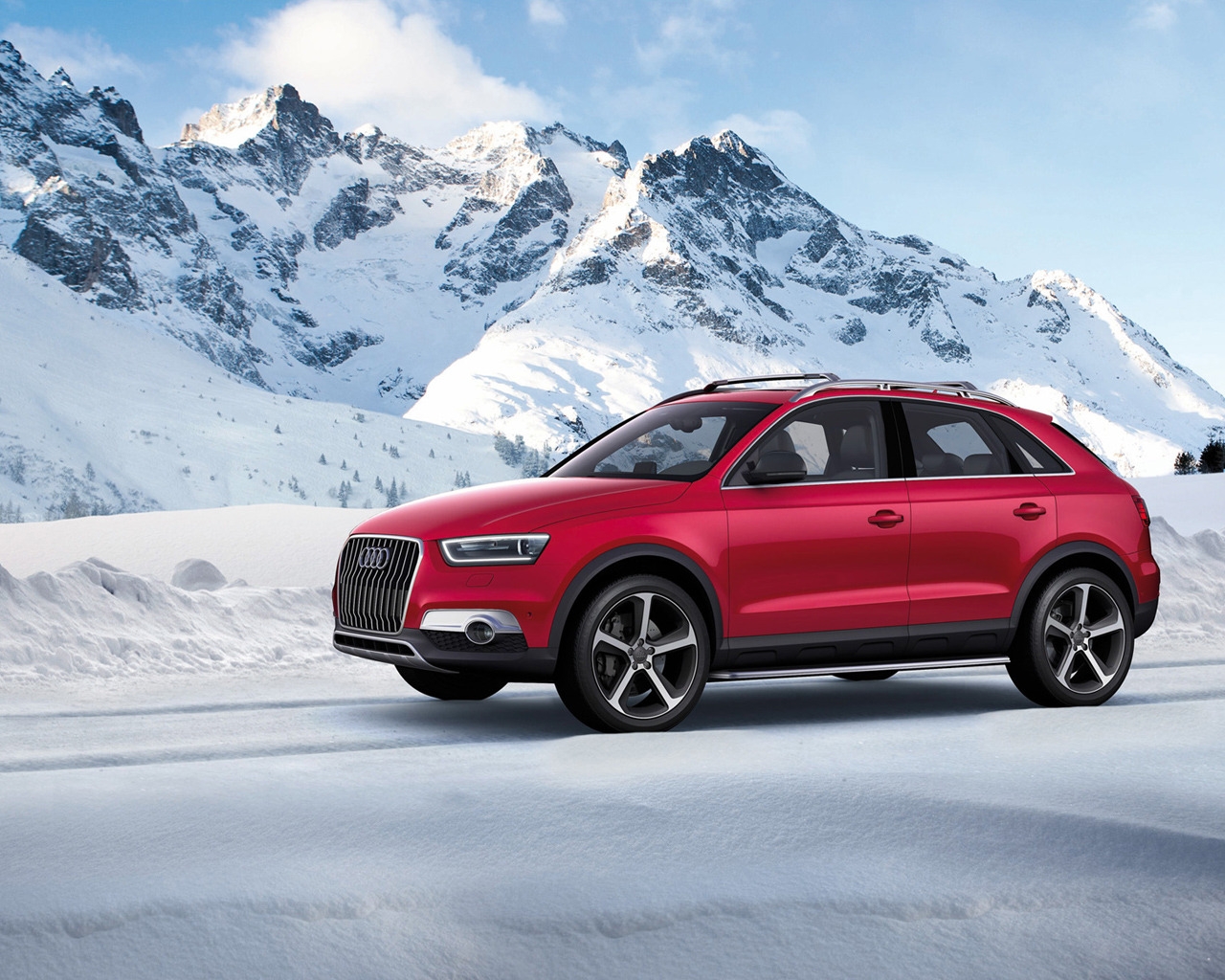 Audi Q3 Vail 2012 for 1280 x 1024 resolution