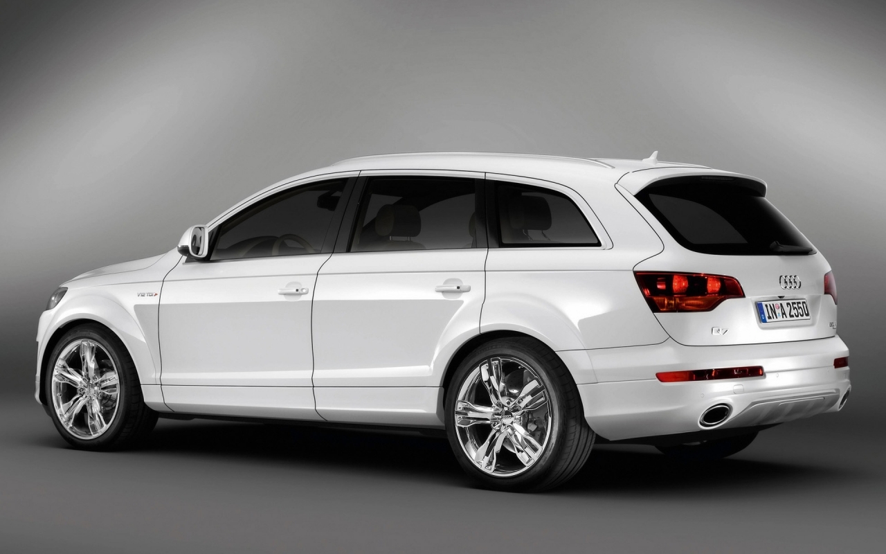 Audi Q7 Coastline Rear and Side for 1280 x 800 widescreen resolution