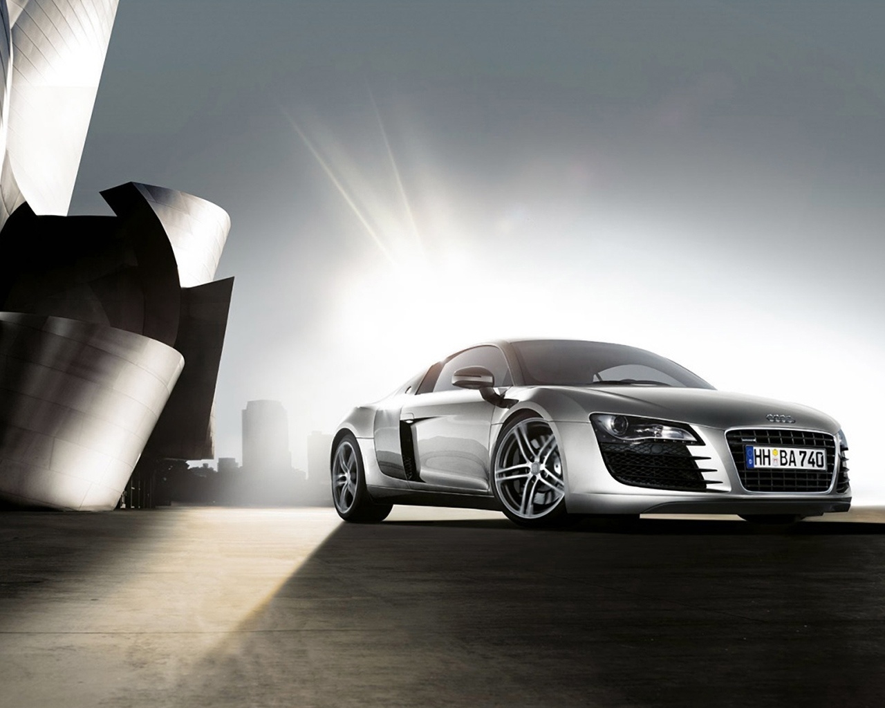 Audi R8 Front Angle for 1280 x 1024 resolution