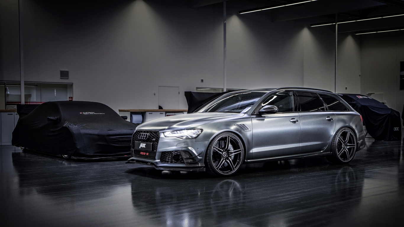Audi RS6 R ABT for 1366 x 768 HDTV resolution
