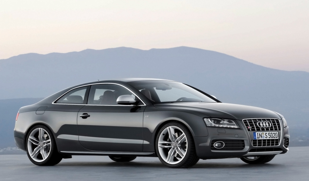 Audi S5 2008 for 1024 x 600 widescreen resolution
