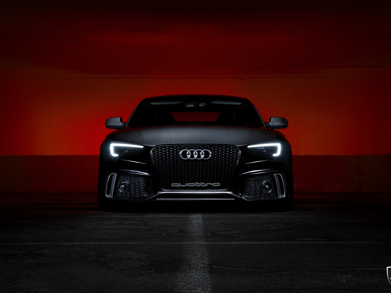 Audi S5 Black for 1600 x 1200 resolution