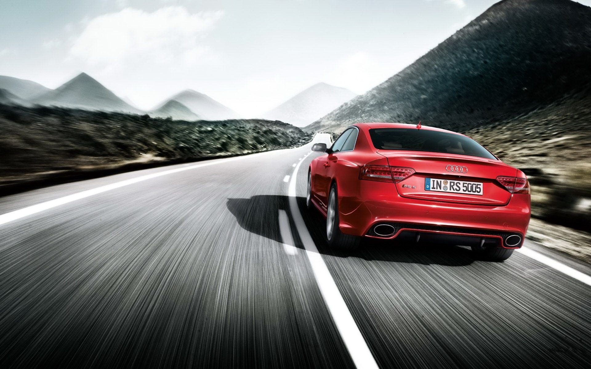 Audi S5 Rear Angle for 1920 x 1200 widescreen resolution