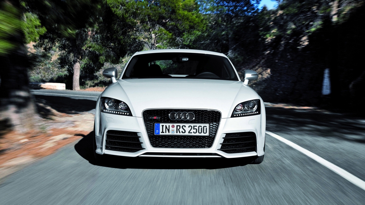 Audi TT RS 2012 Speed for 1280 x 720 HDTV 720p resolution