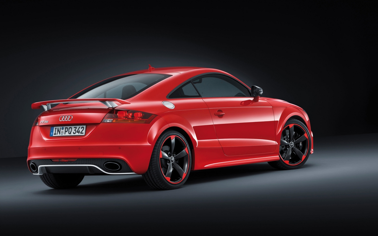 Audi TT RS Plus Rear for 1280 x 800 widescreen resolution