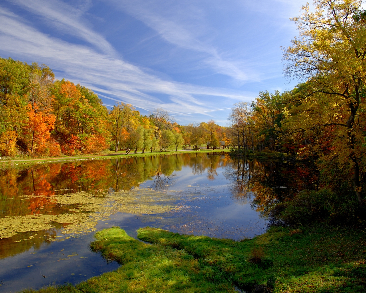 Autumn Landscape for 1280 x 1024 resolution
