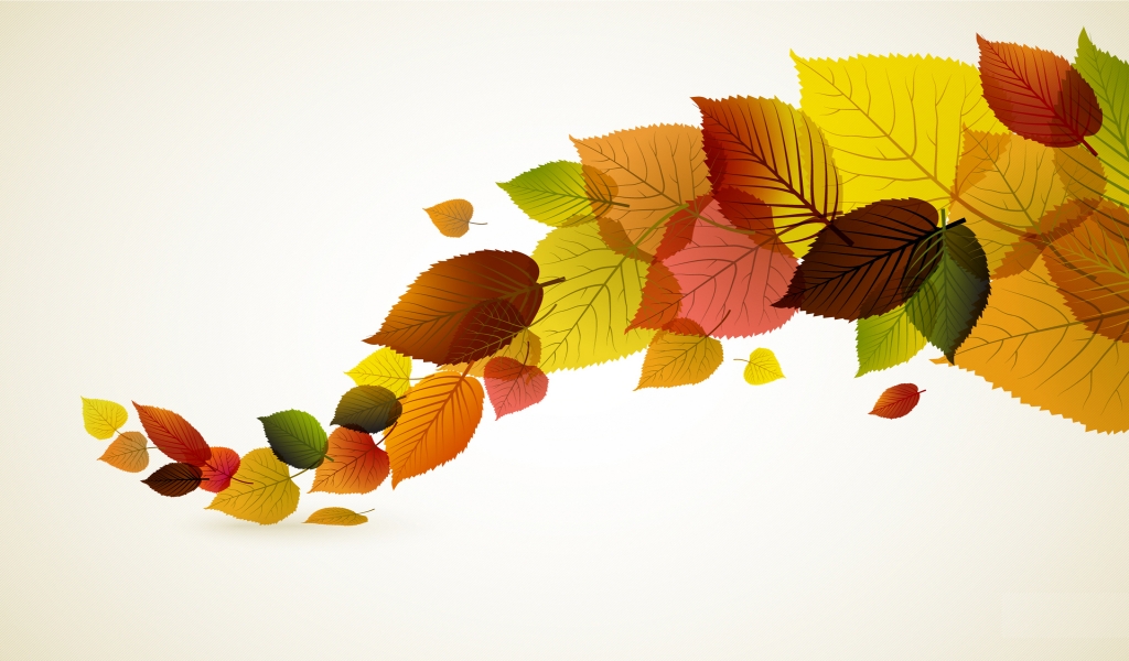 Autumn Leaves for 1024 x 600 widescreen resolution