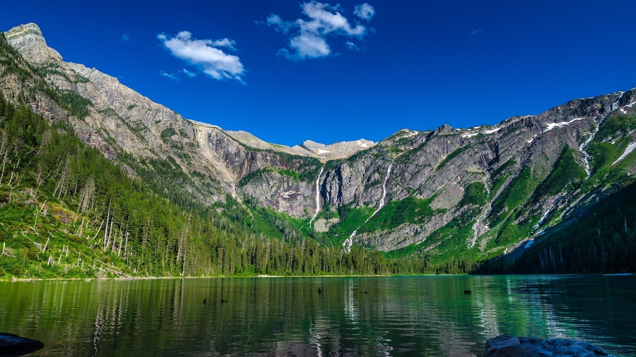 Avalanche Lake for 1280 x 720 HDTV 720p resolution