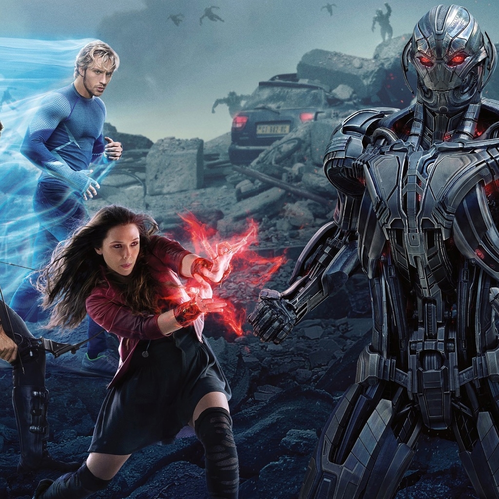 Avengers 2 Age of Ultron for 1024 x 1024 iPad resolution
