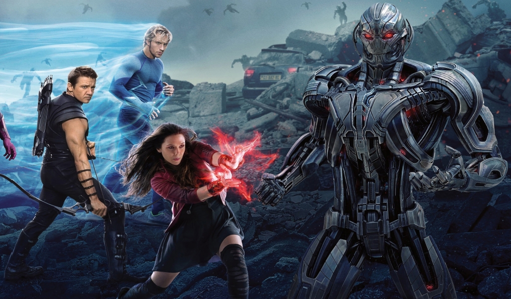 Avengers 2 Age of Ultron for 1024 x 600 widescreen resolution