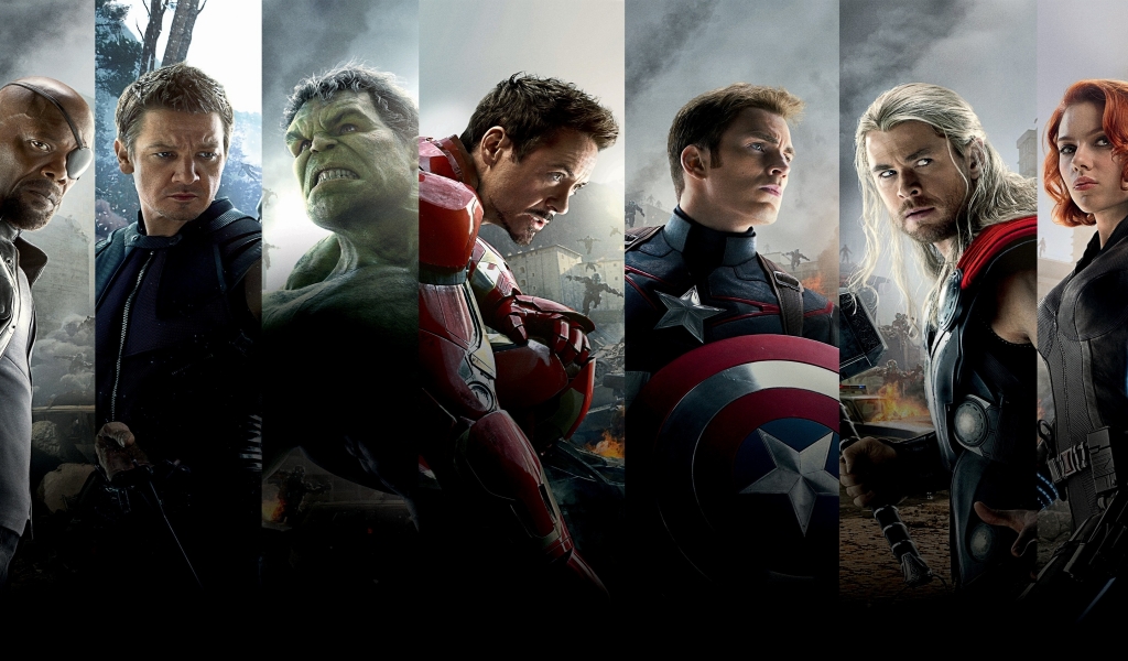 Avengers Age of Ultron for 1024 x 600 widescreen resolution