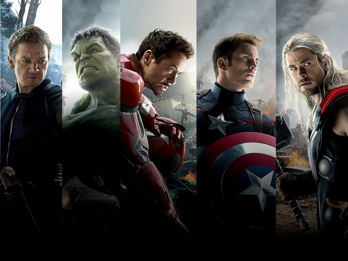 Avengers Age of Ultron for 1152 x 864 resolution