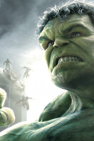 Avengers Age of Ultron Hulk for 320 x 480 iPhone resolution