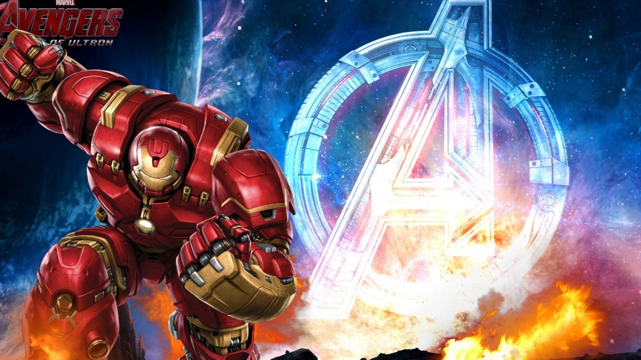 Avengers Age of Ultron Iron Man for 1280 x 720 HDTV 720p resolution