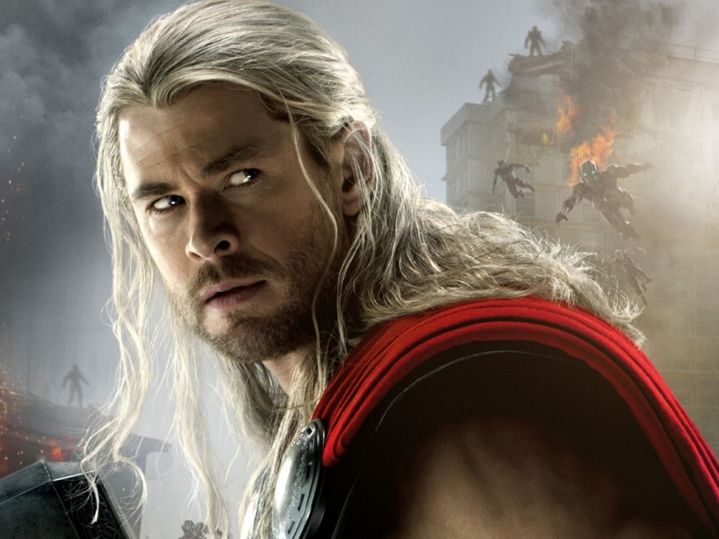 Avengers Age of Ultron Thor for 1024 x 768 resolution