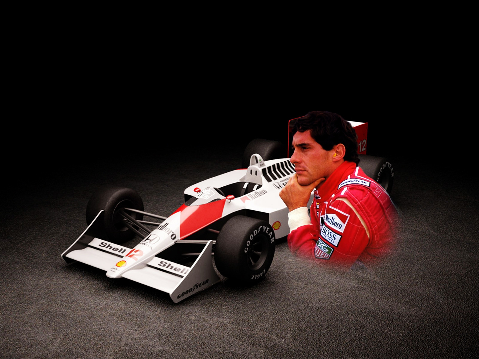 Ayrton Senna for 1600 x 1200 resolution