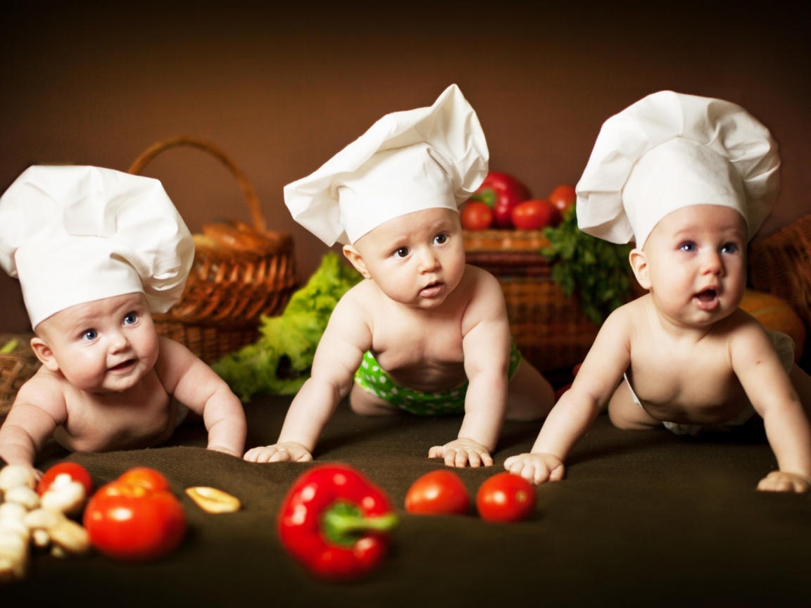 Baby Chefs for 1152 x 864 resolution