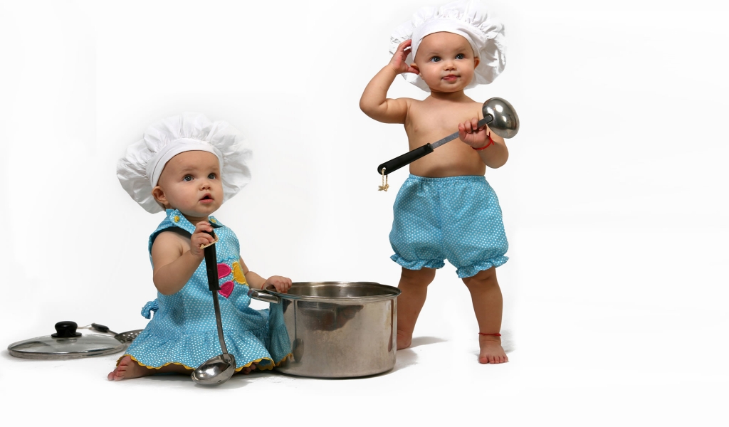 Baby Cook for 1024 x 600 widescreen resolution