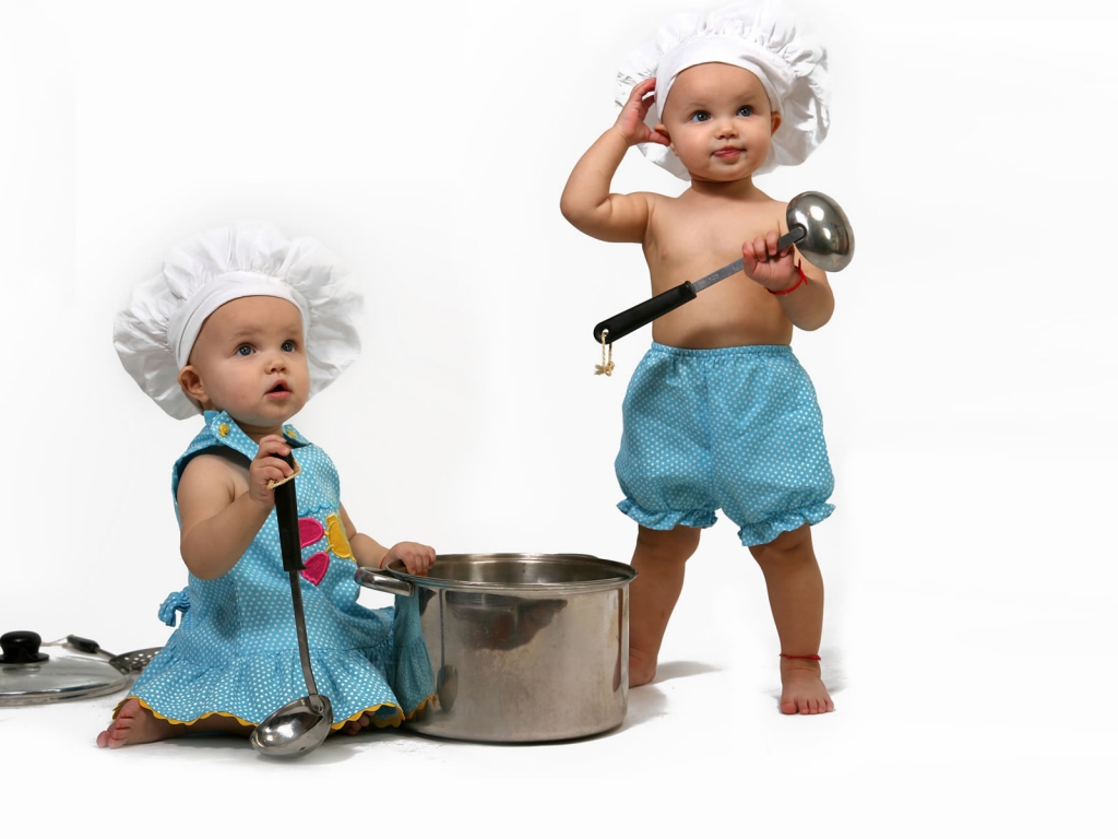Baby Cook for 1024 x 768 resolution
