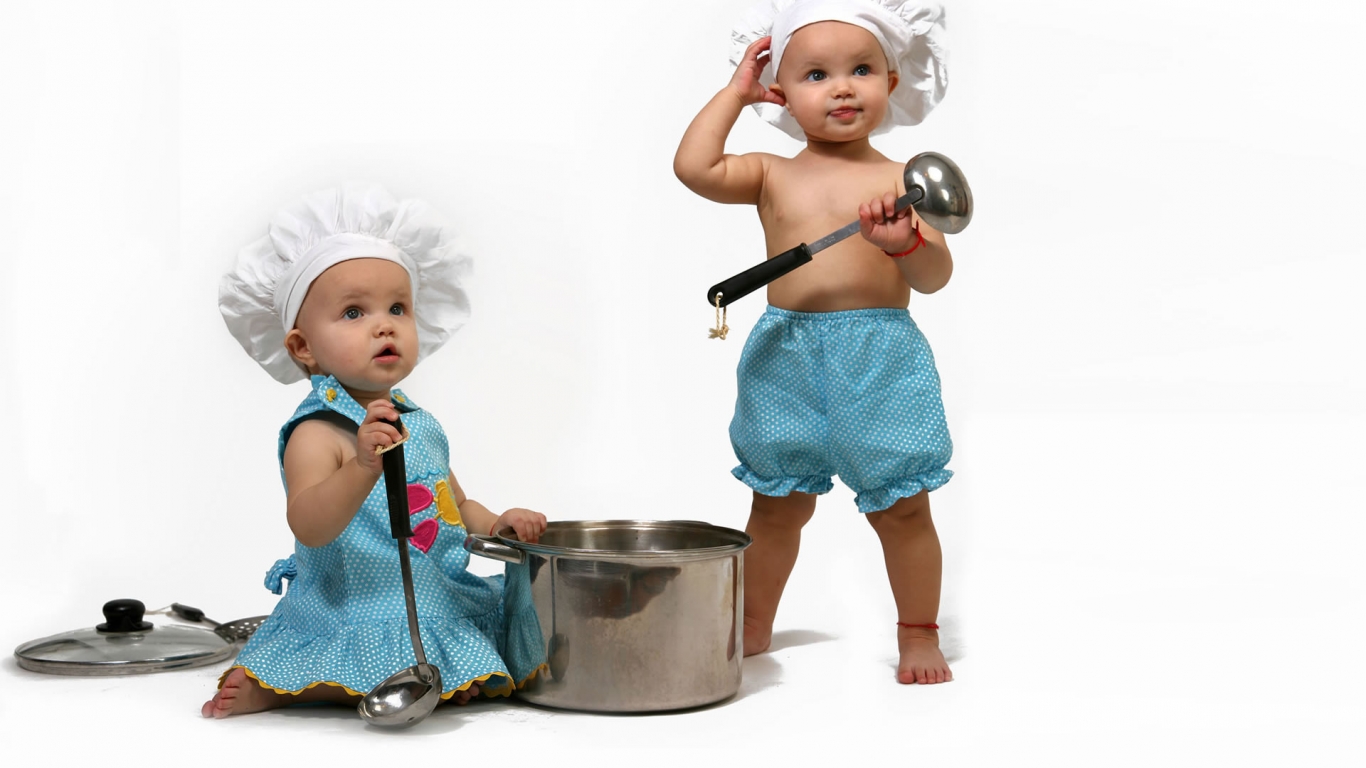 Baby Cook for 1366 x 768 HDTV resolution