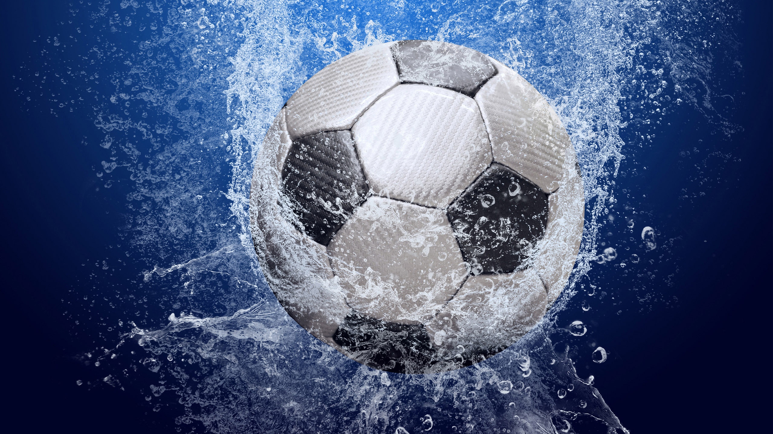 Ball in the Water 2560x1440 HDTV Wallpaper