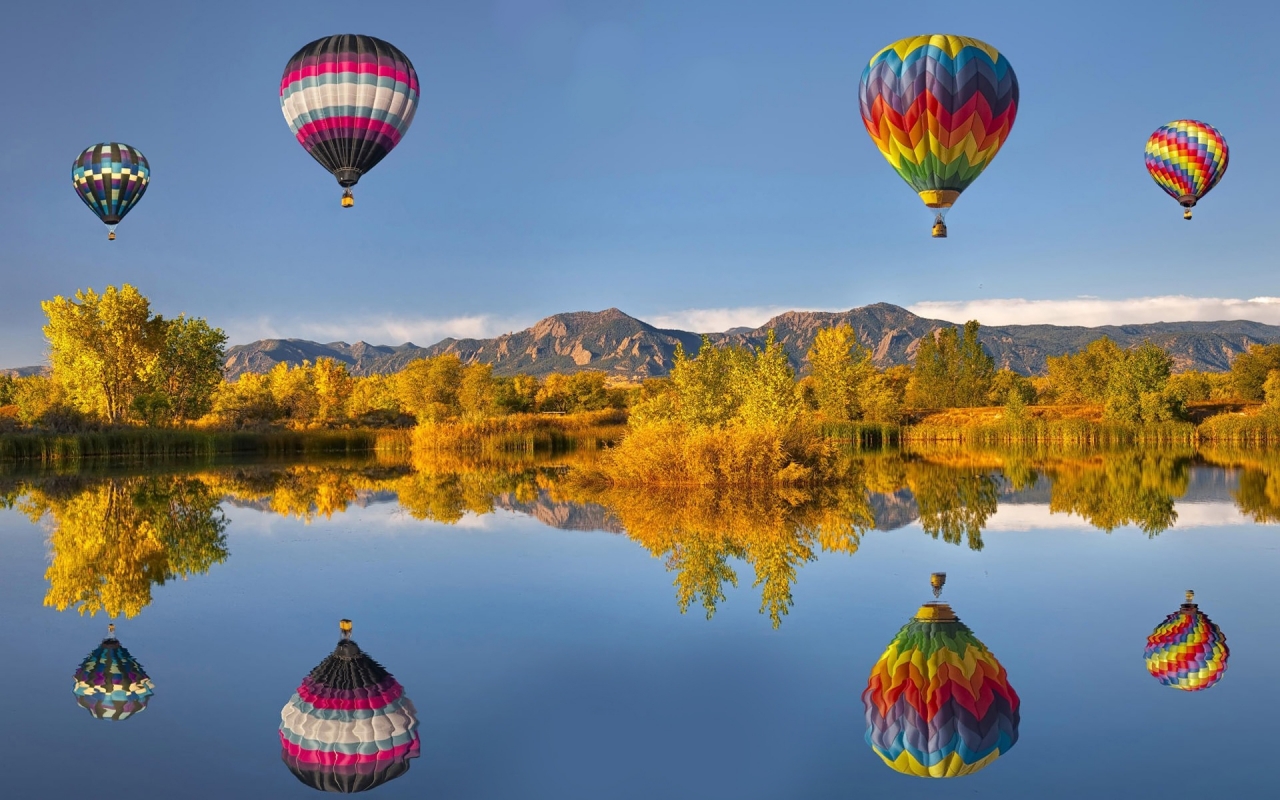 Ballon Race for 1280 x 800 widescreen resolution