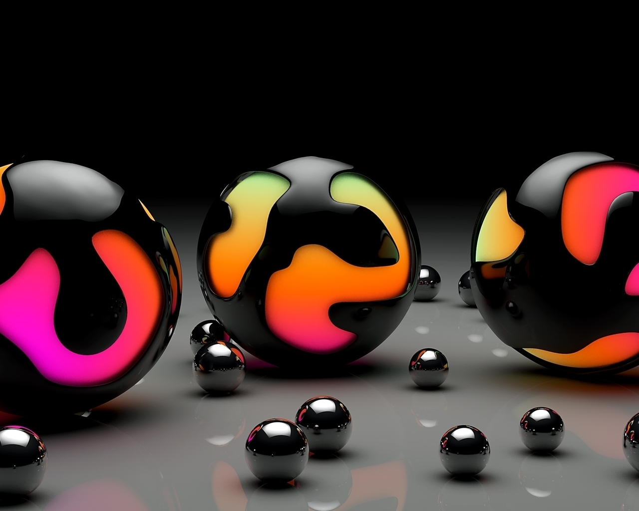 Balls Design for 1280 x 1024 resolution