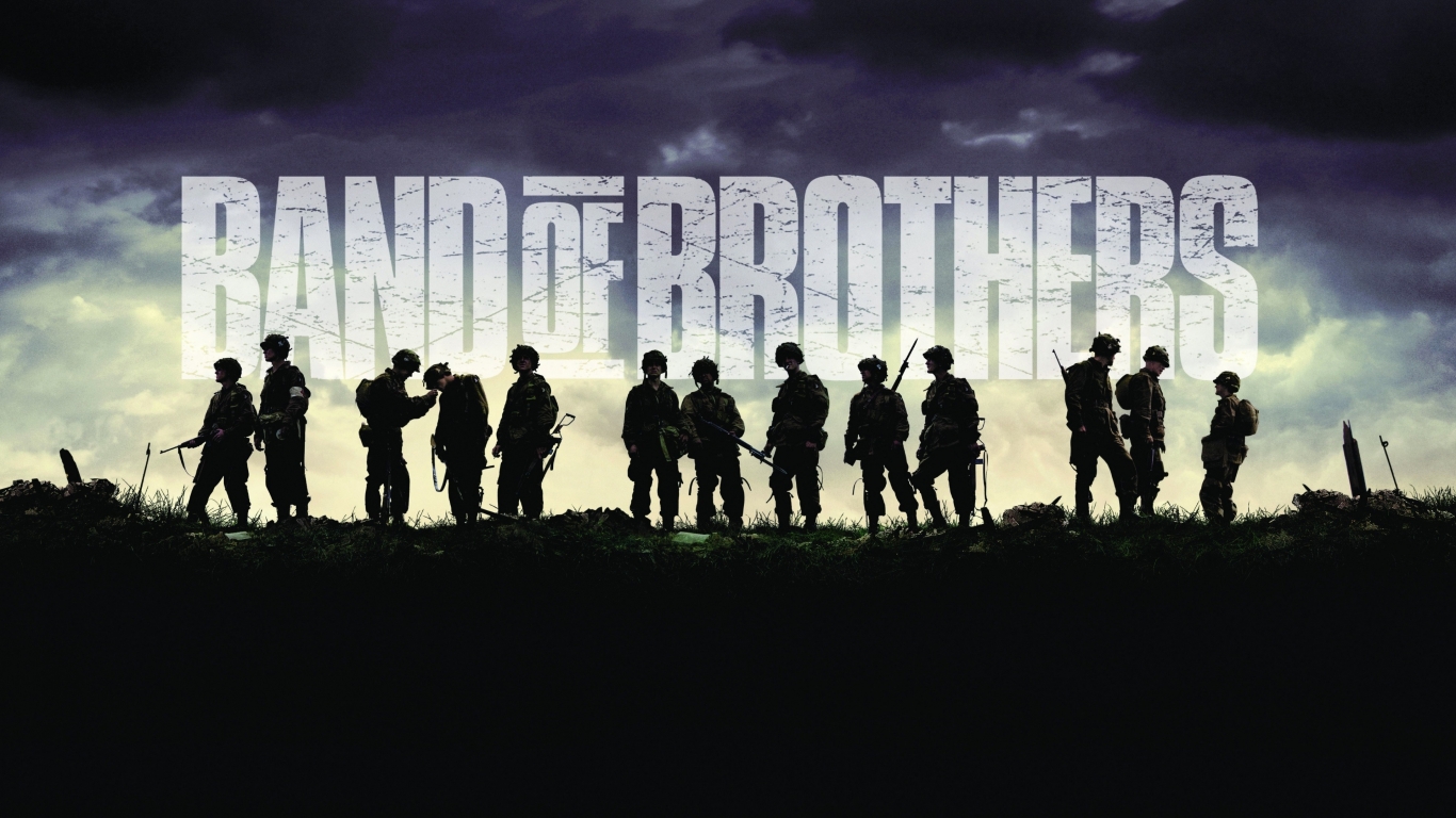 Band of Brothers for 1366 x 768 HDTV resolution