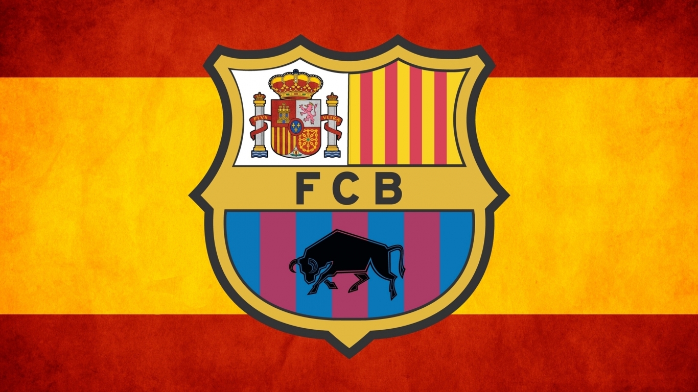 Barca Logo for 1366 x 768 HDTV resolution