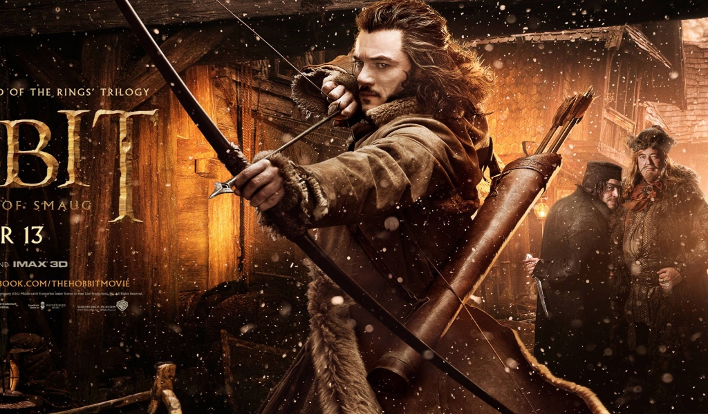 Bard the Bowman The Hobbit for 1024 x 600 widescreen resolution