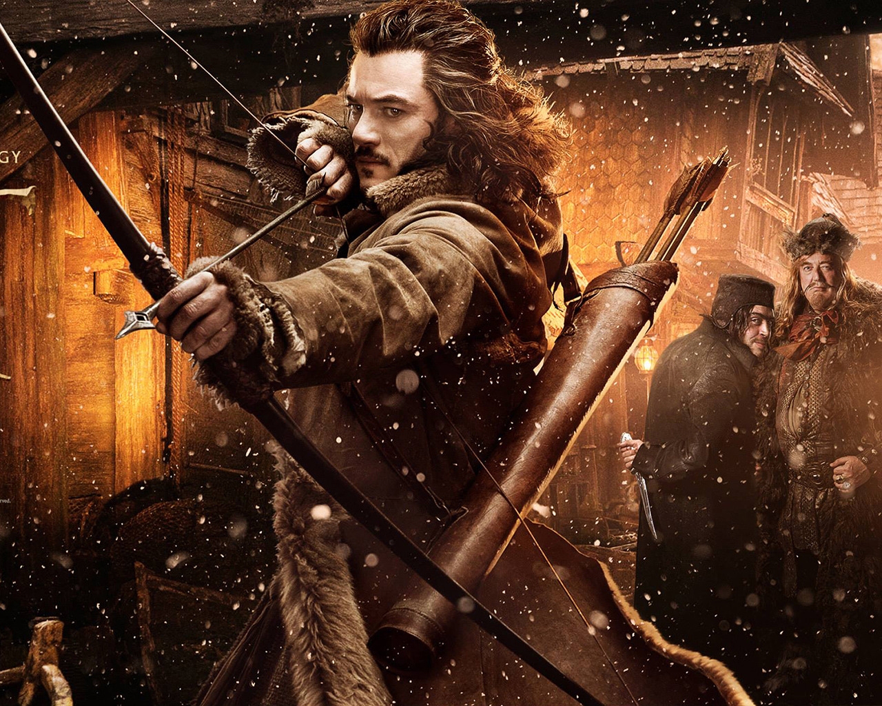 Bard the Bowman The Hobbit for 1280 x 1024 resolution