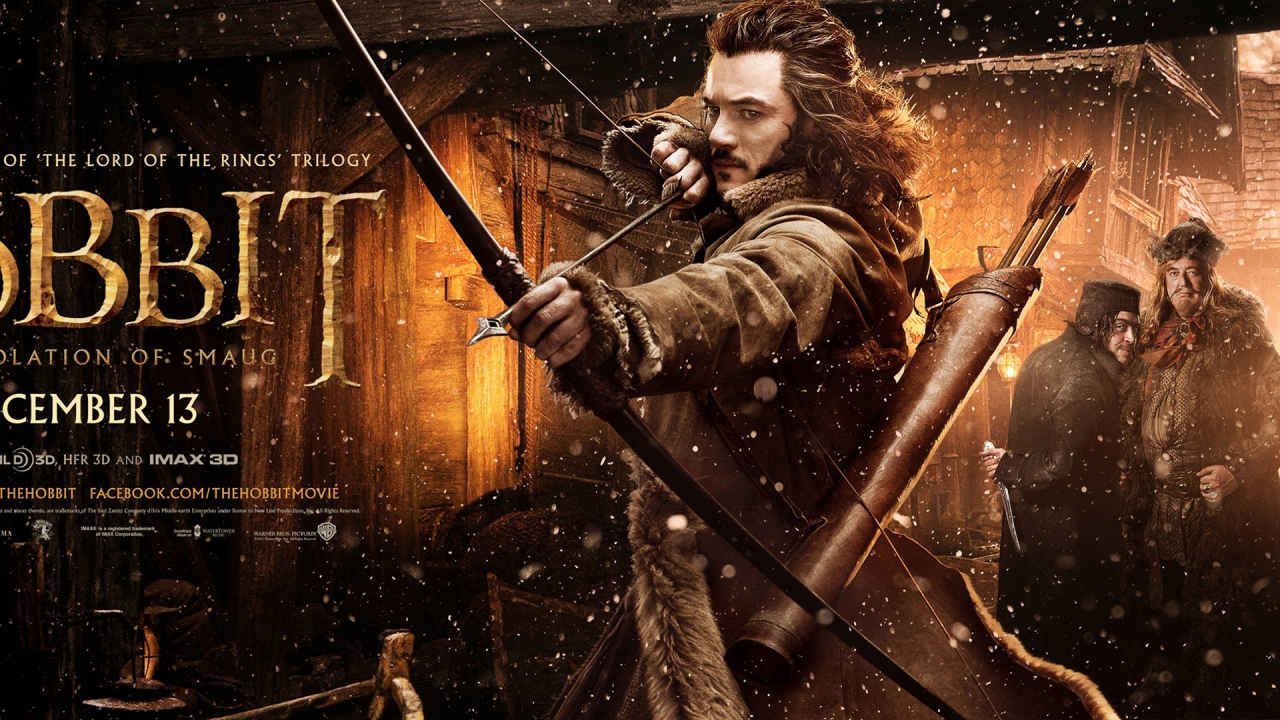Bard the Bowman The Hobbit for 1280 x 720 HDTV 720p resolution