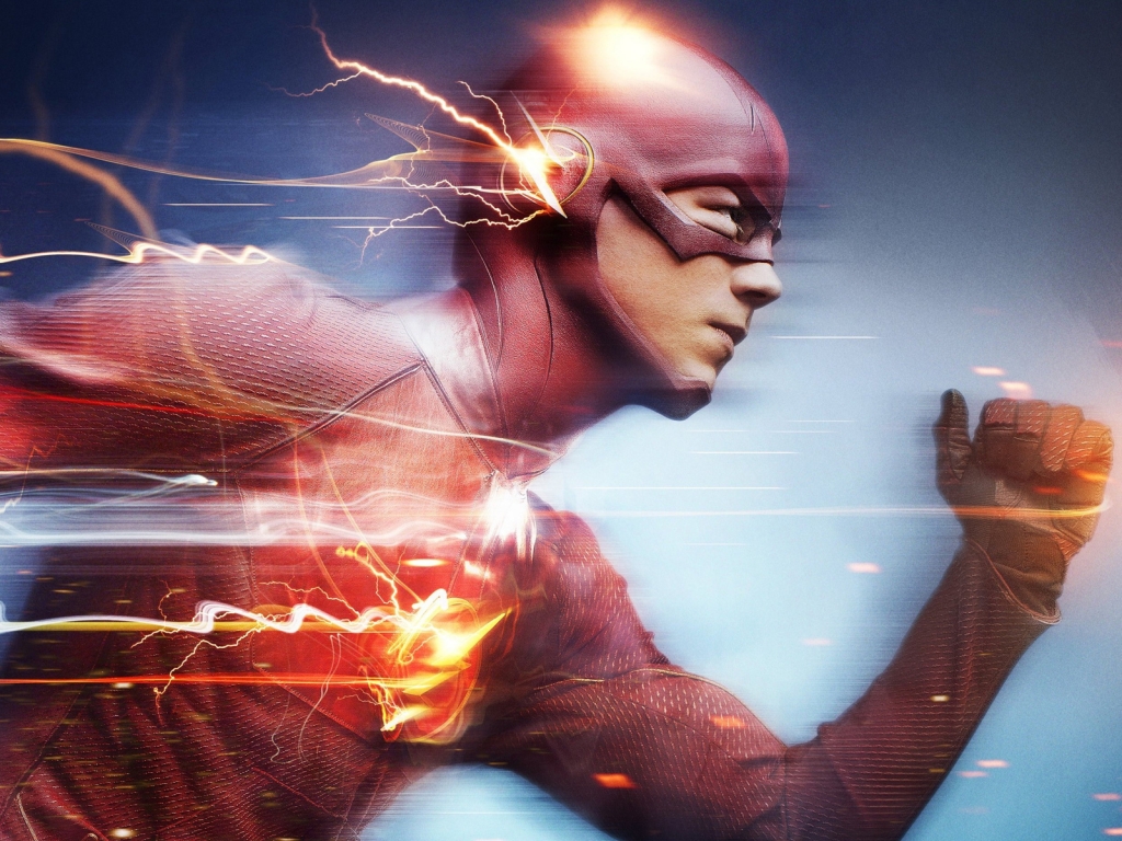 Barry Allen The Flash for 1024 x 768 resolution