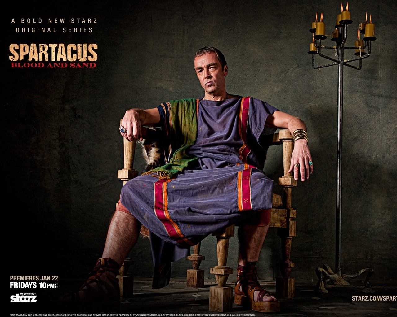 Batiatus Spartacus: Blood and Sand for 1280 x 1024 resolution
