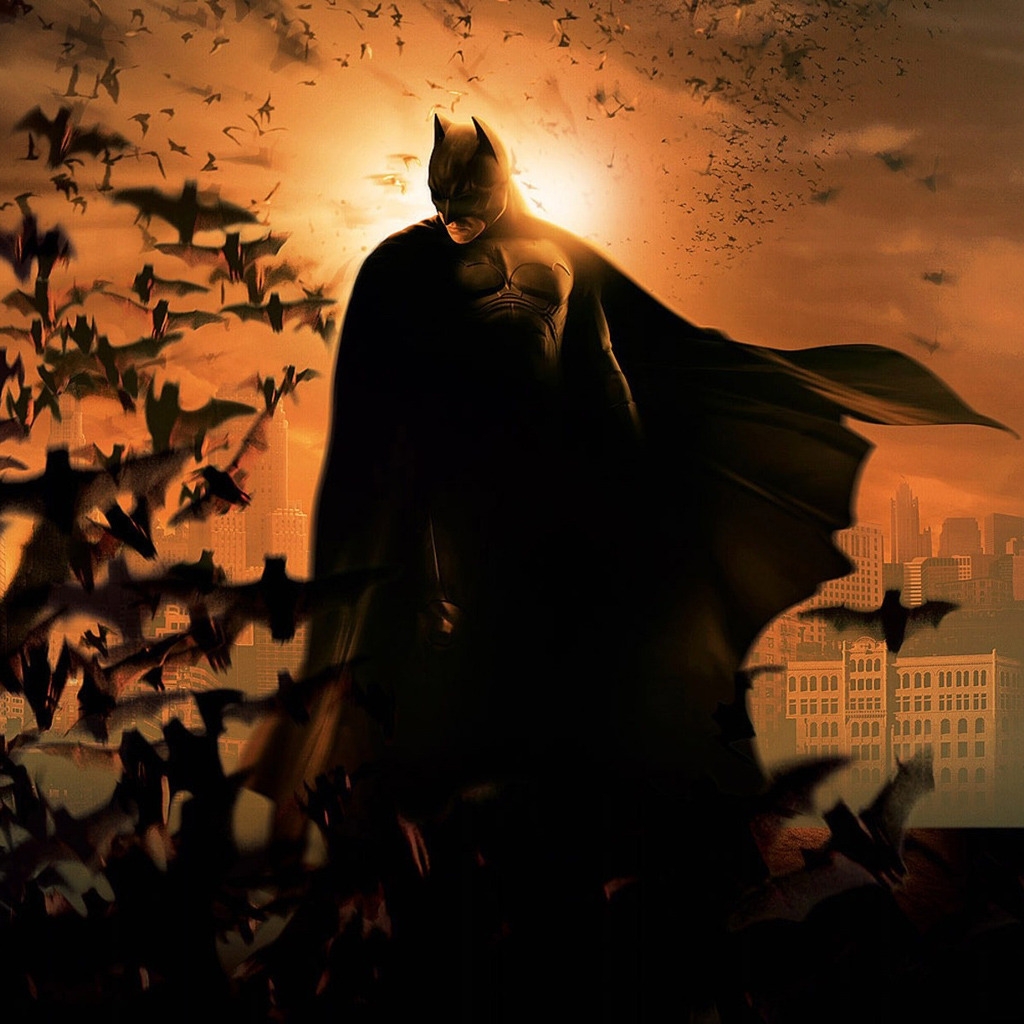 Batman 3 The Dark Knight rises for 1024 x 1024 iPad resolution