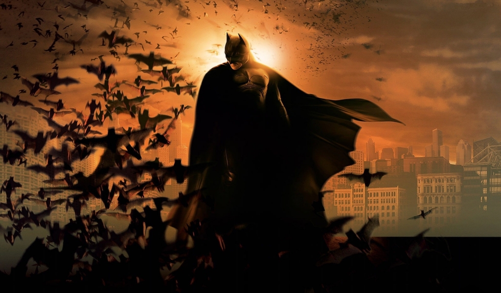 Batman 3 The Dark Knight rises for 1024 x 600 widescreen resolution