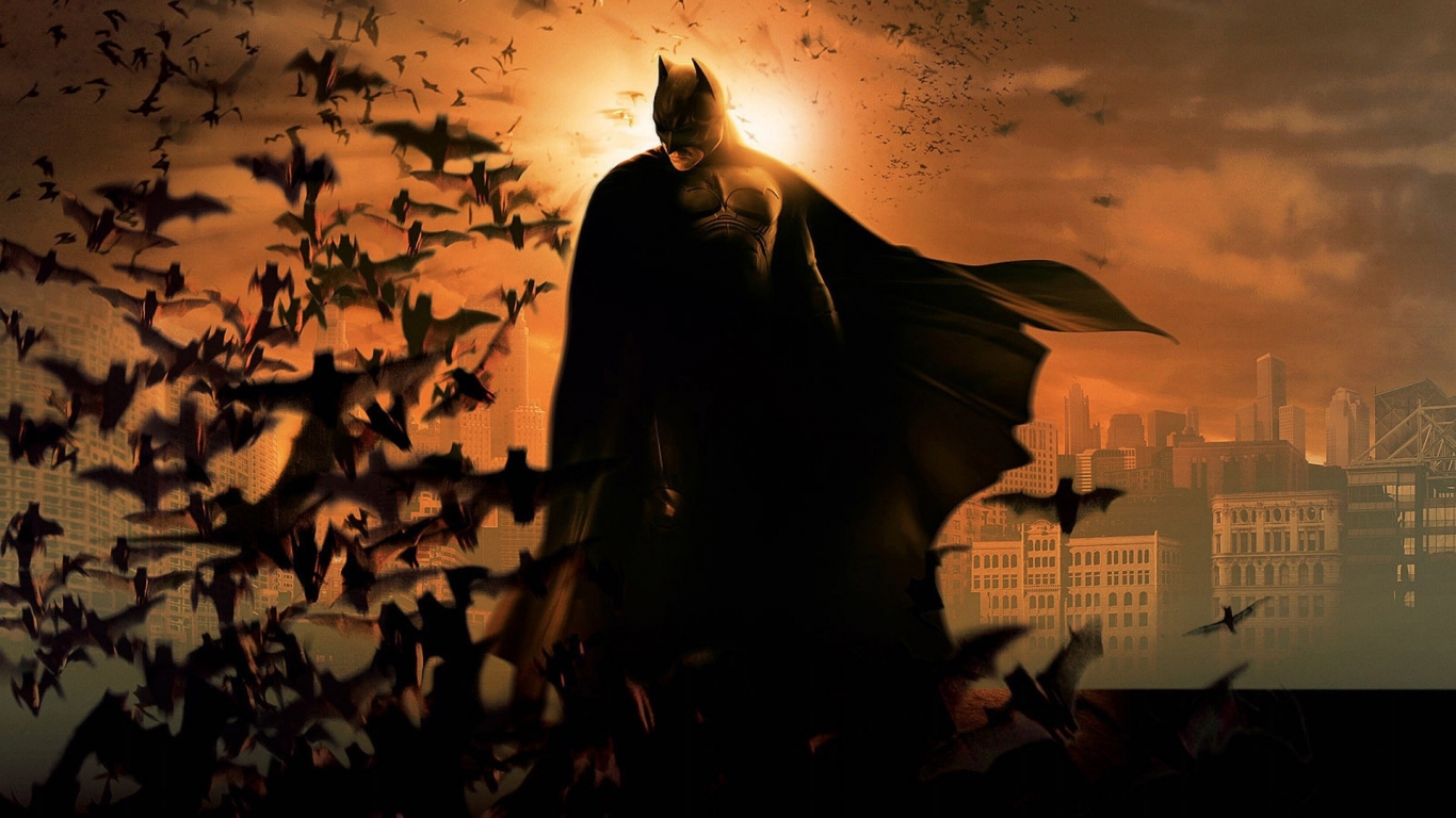 Batman 3 The Dark Knight rises for 1366 x 768 HDTV resolution