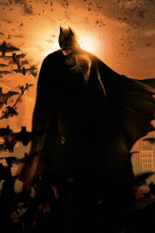 Batman 3 The Dark Knight rises for 320 x 480 iPhone resolution