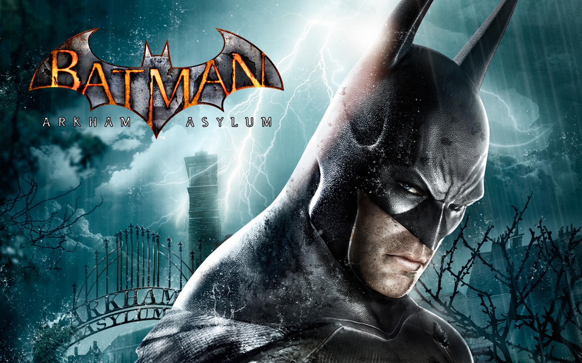 Batman Arkham Asylum for 1920 x 1200 widescreen resolution