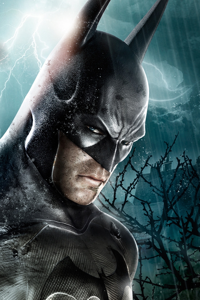 Batman Arkham Asylum for 640 x 960 iPhone 4 resolution