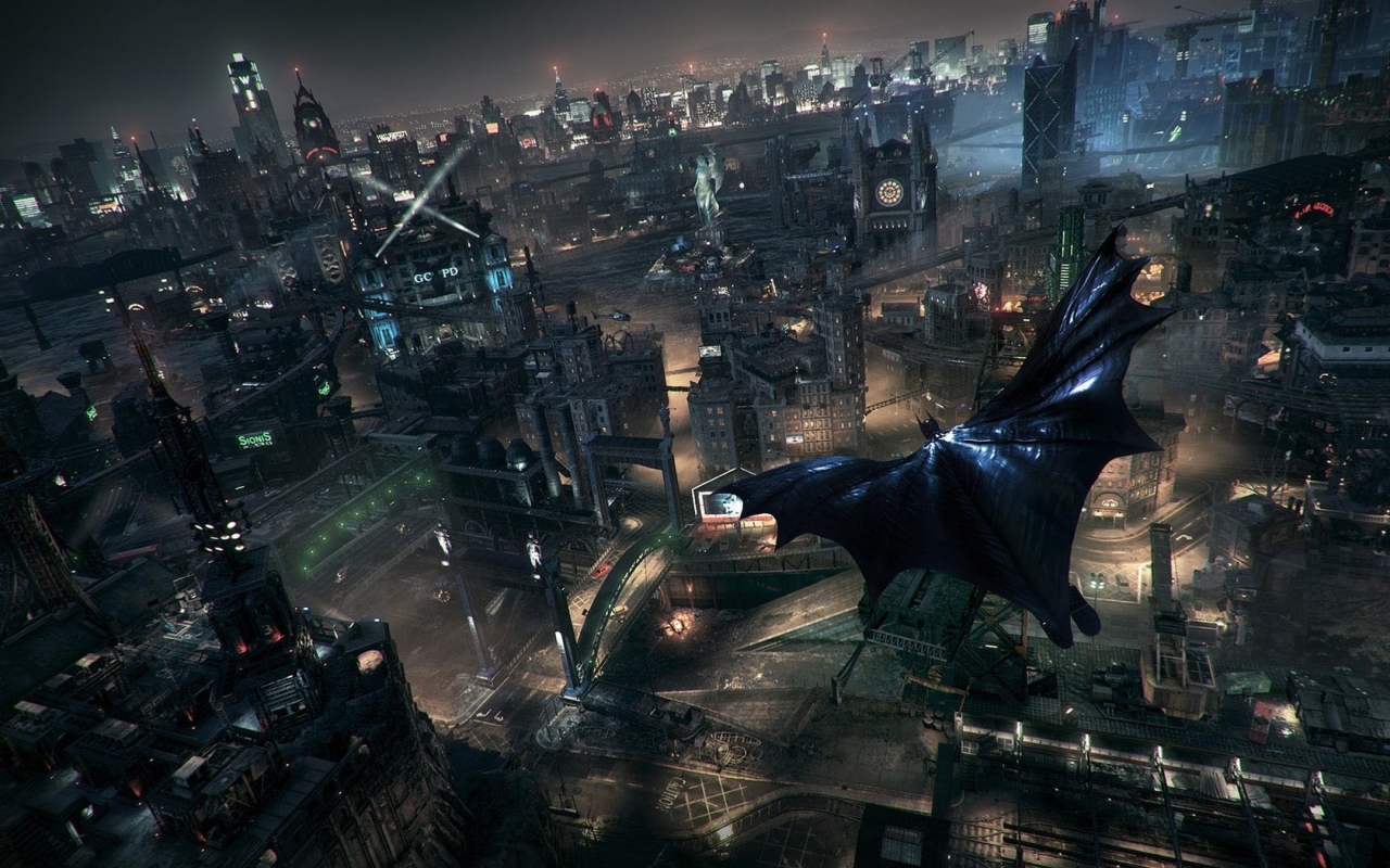 Batman Arkham Knight 3 for 1280 x 800 widescreen resolution