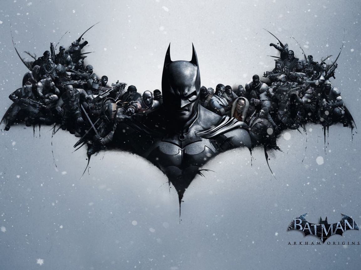 Batman Arkham Origins for 1152 x 864 resolution