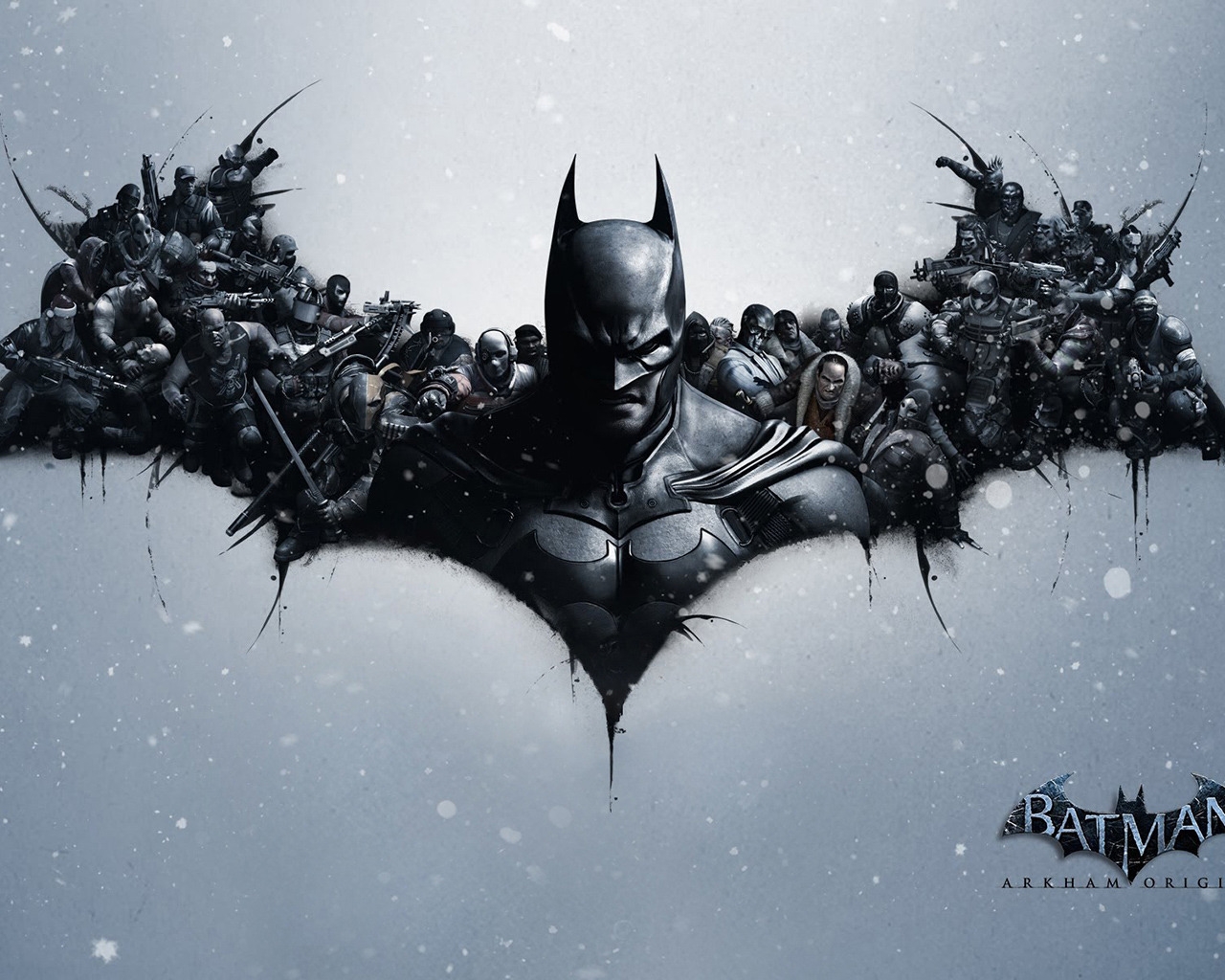 Batman Arkham Origins for 1280 x 1024 resolution