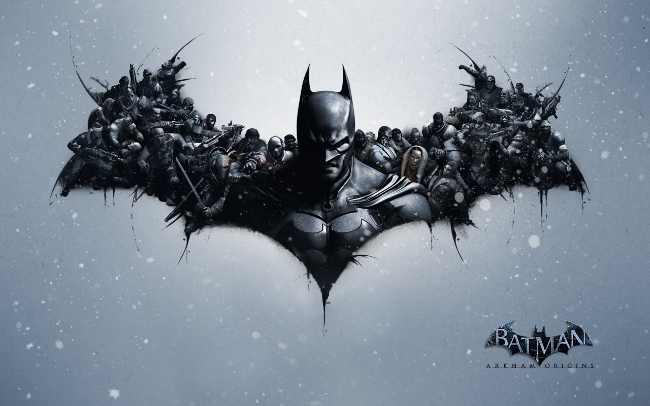Batman Arkham Origins for 1280 x 800 widescreen resolution